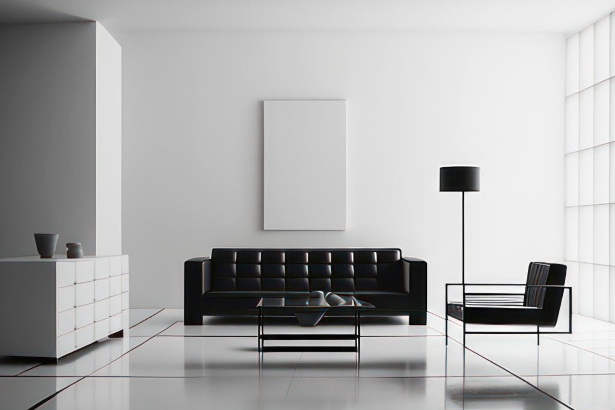 Comment créer un salon noir et blanc élégant ?