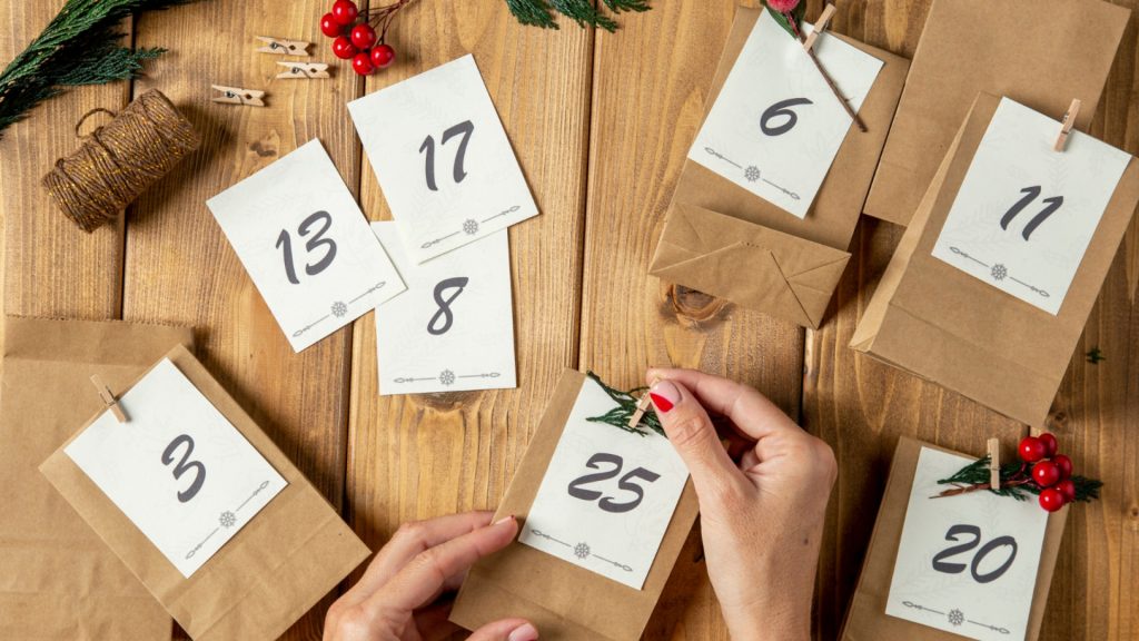 Idées de calendrier de l'avent à confectionner pour vos enfants